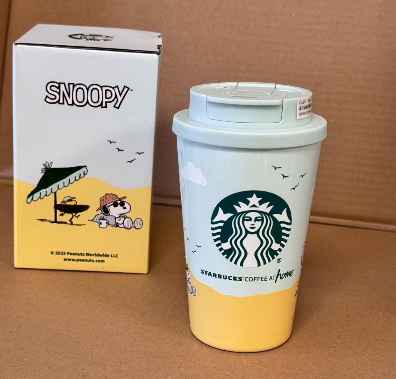 on sale Starbucks China 2025 Peanuts Snoopy co-brand Stainless steel cup -read details before order