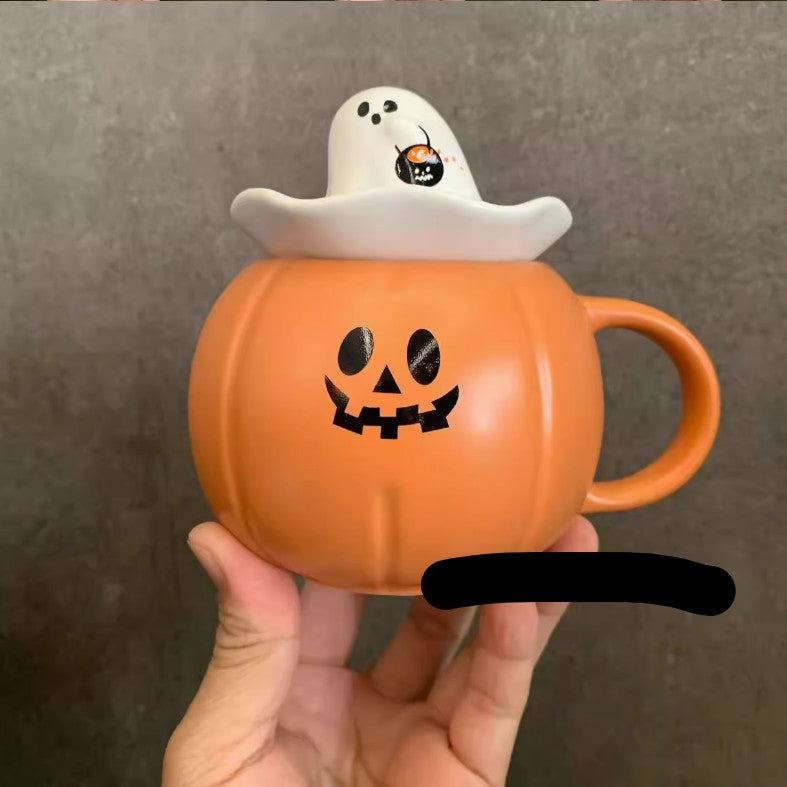 Starbucks HK 2023 Halloween pumpkin shaped mug Starbucks loveinstarbucks