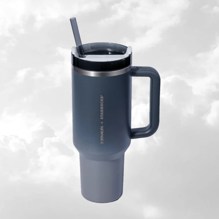 Starbucks Stanley grey Stainless Steel Quencher Tumblers cup 40oz Starbucks loveinstarbucks