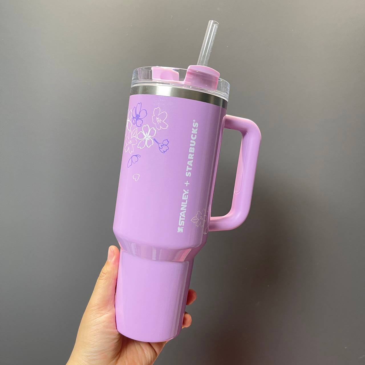 Starbucks Stanley 2024 Philippines Lavender Sakura stainless steel cup 40oz  loveinstarbucks loveinstarbucks