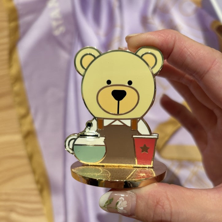 Starbucks Taiwan 2025 R store Bearista seal a set