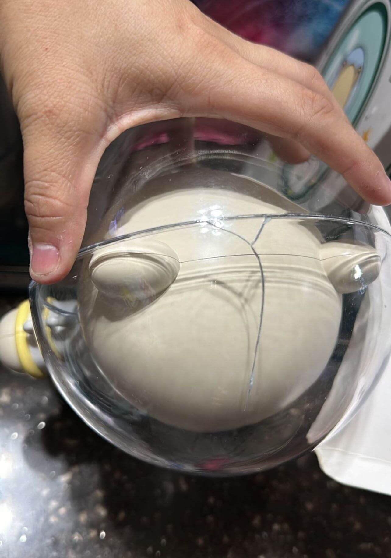 damaged Starbucks Taiwan blue astronaut popcorn bucket loveinstarbucks loveinstarbucks