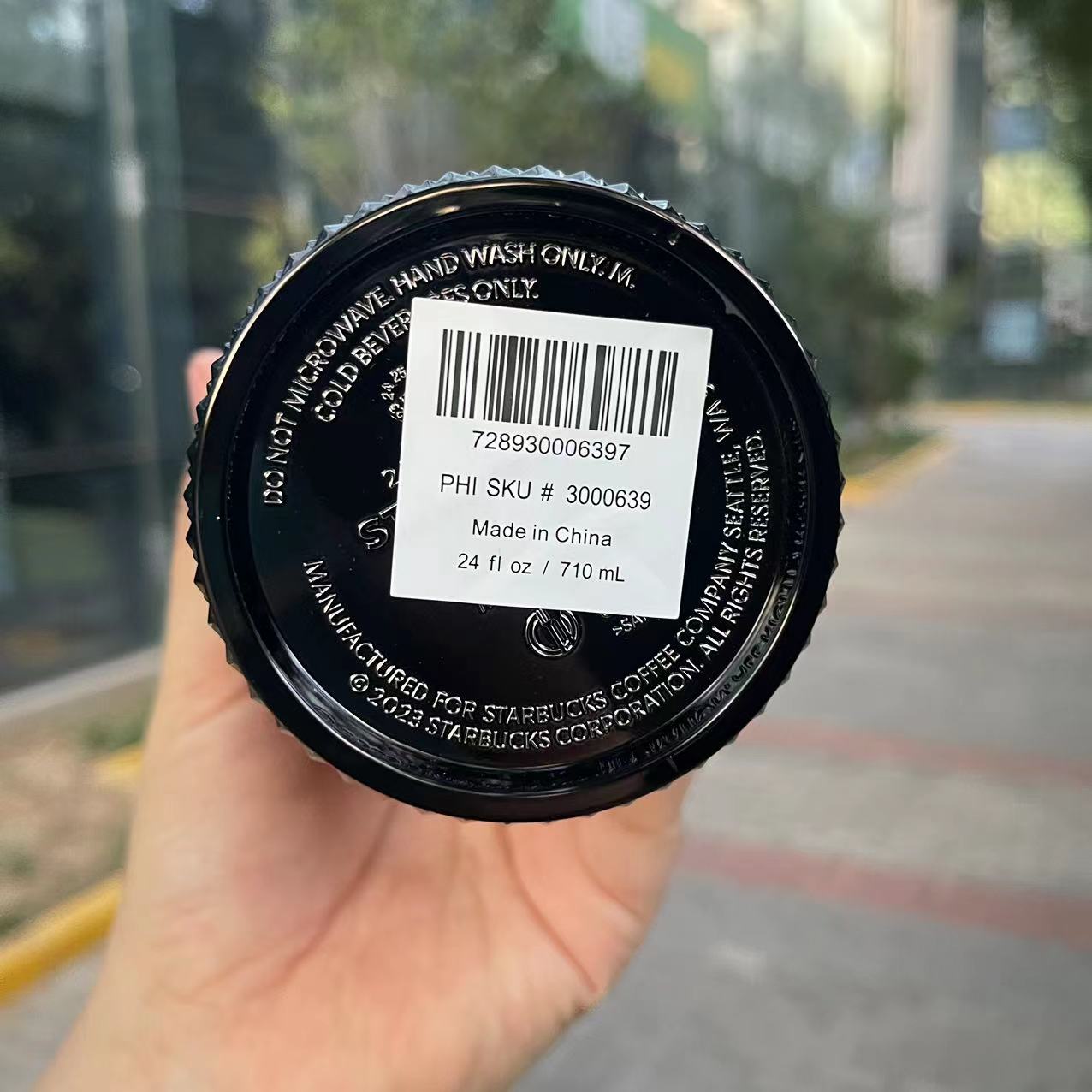 Starbucks Philippines 2023 bling black midnight cold straw studded cup 24oz Starbucks loveinstarbucks