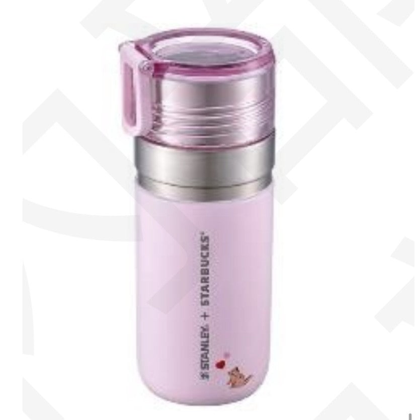 Starbucks Tumblers Taiwan 2024 Valentine's Day cat Stanley stainless steel cup 473ml 16.9oz Starbucks loveinstarbucks