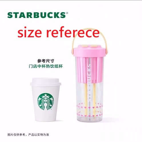 Starbucks China 2024 Colorful summer double drinking plastic cup 760ml Starbucks loveinstarbucks