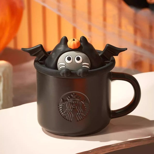 Starbucks China 2023 Halloween candy series black cat cup 420ml Starbucks loveinstarbucks