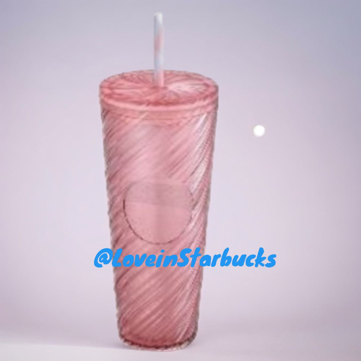Starbucks Taiwan 2024 Alpaca series wave pink straw cup 24oz Starbucks loveinstarbucks
