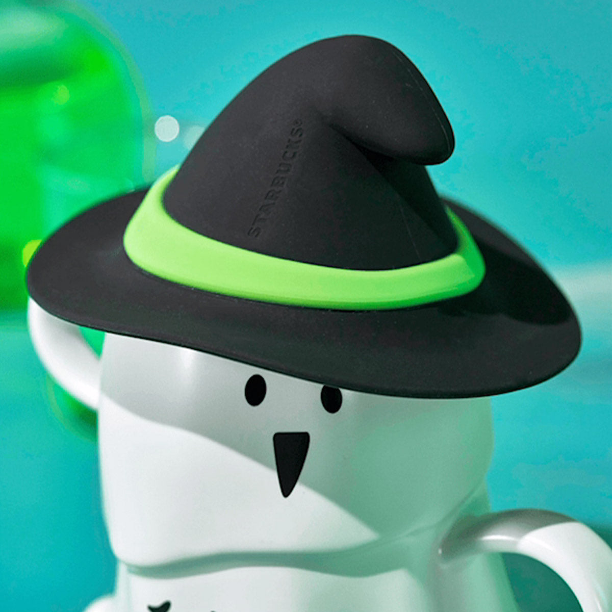 Starbucks China 2024 Halloween Green Ghost online ceramic cup 455ml starbucks loveinstarbucks