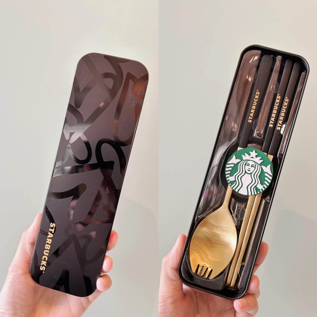 starbucks China 2024 Elegant black tableware coming with Magnetic buckle loveinstarbucks loveinstarbucks