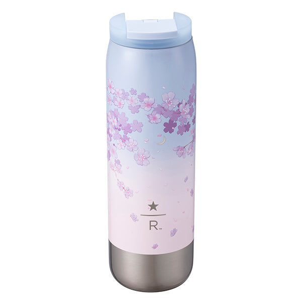 Starbucks Taiwan 2026 Sakura series blue and pink stainless steel cup