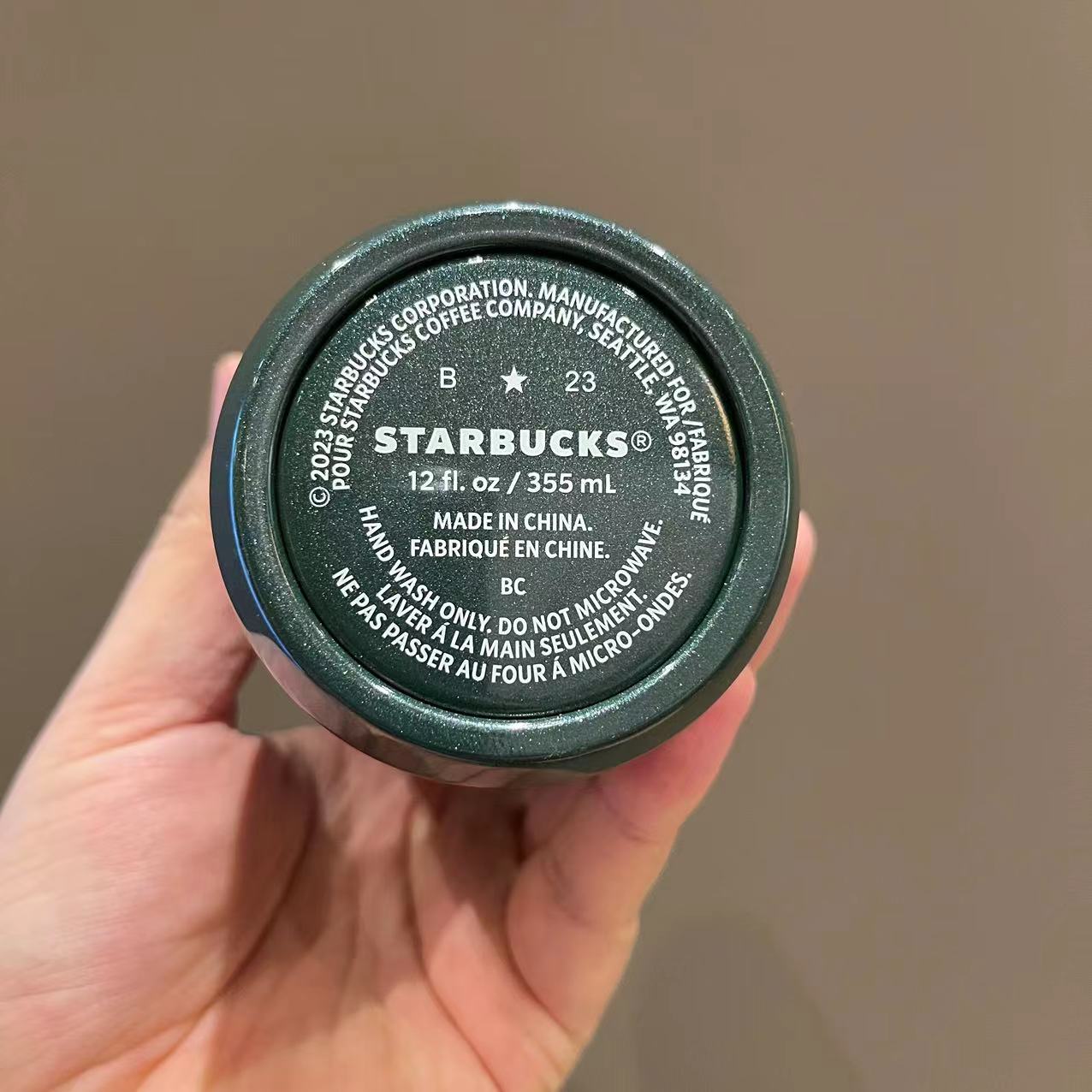 Starbucks green stainless steel cup 12oz Starbucks loveinstarbucks
