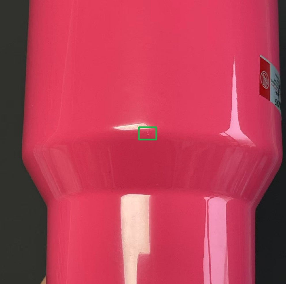 flaw #C6 Stanley 2024 PINK PARADE stainless steel cup 40oz