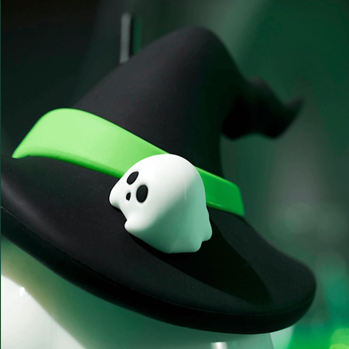 HOT Starbucks China 2024 Halloween Green Ghost online Glass straw cup 835ml Starbucks loveinstarbucks
