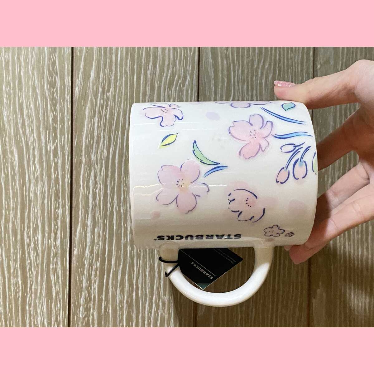 Starbucks Taiwan 2024 Sakura series cold discoloration mug 473ml loveinstarbucks loveinstarbucks