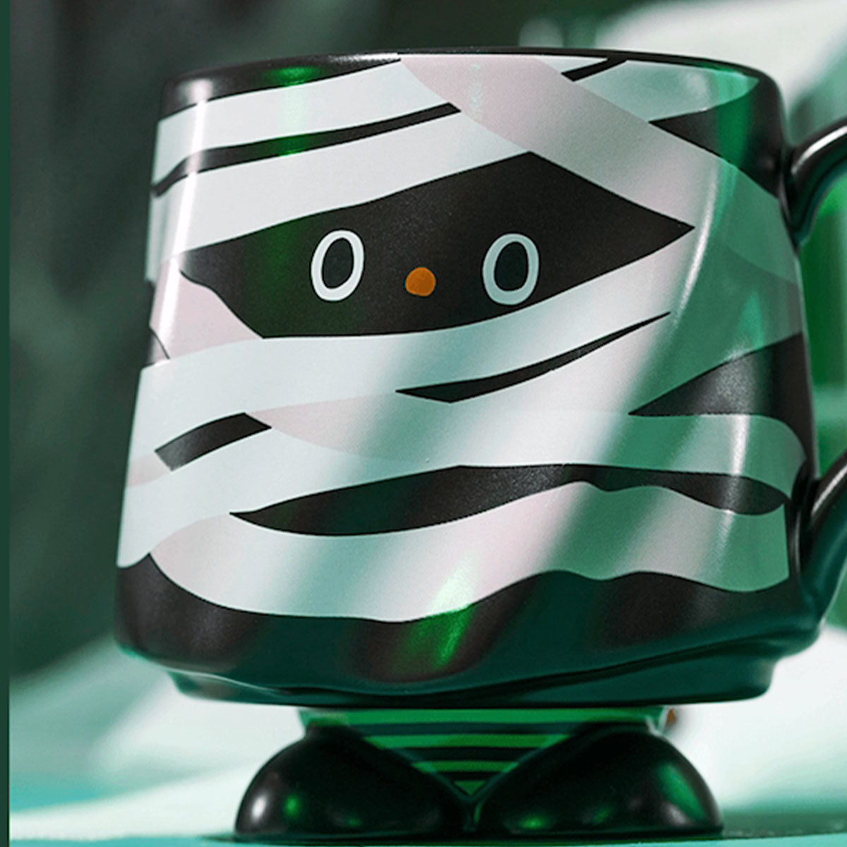 Starbucks China 2024 Halloween Green Ghost online ceramic mug 355ml starbucks loveinstarbucks