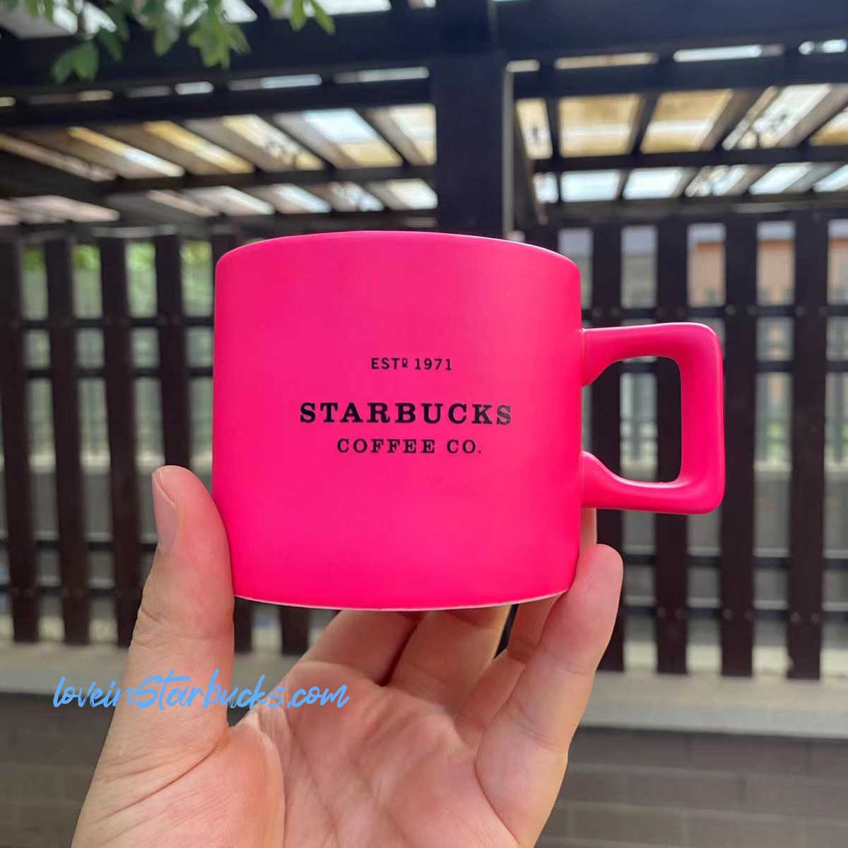 Starbucks 2021 China barbie pink mug Starbucks loveinstarbucks