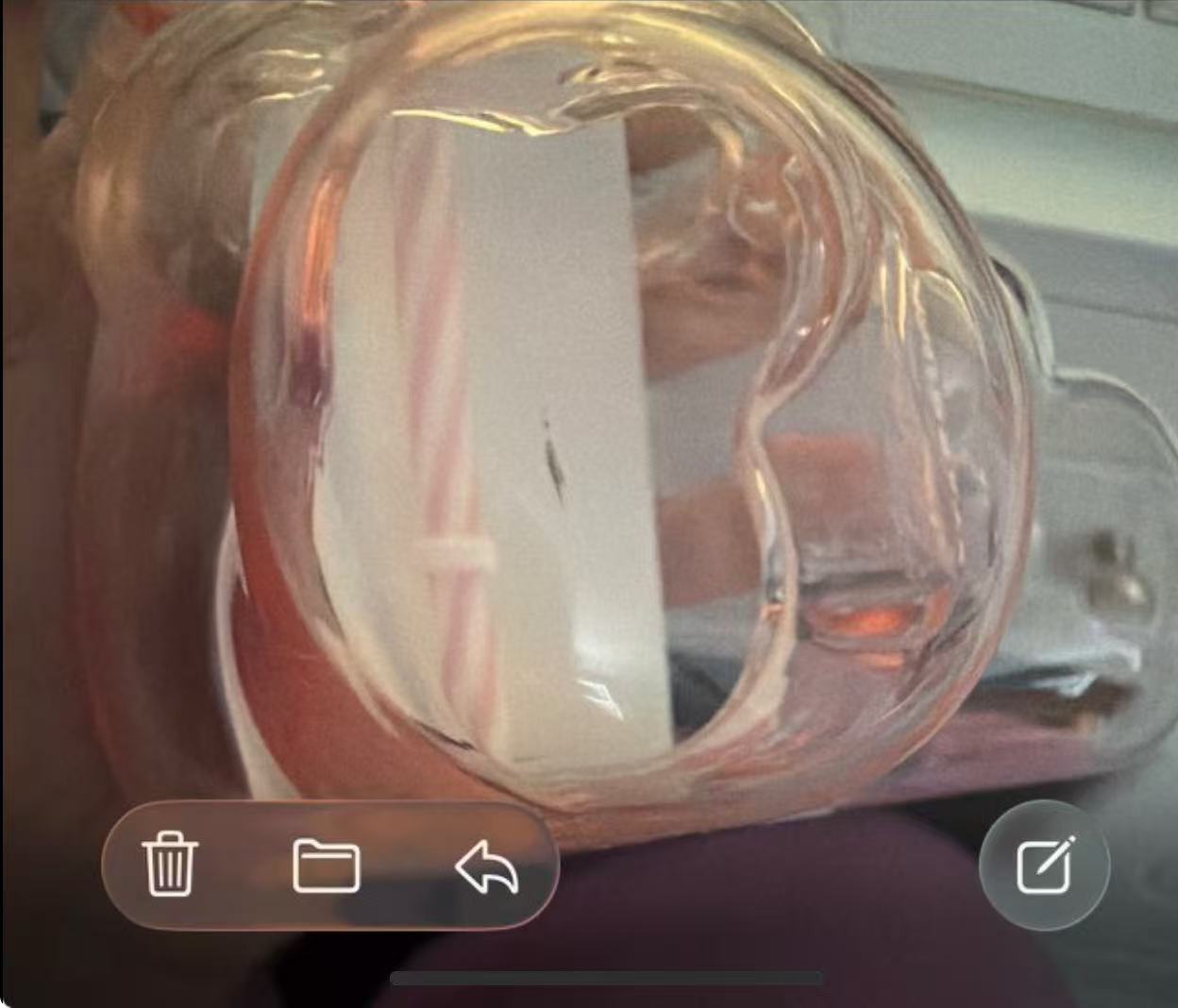 scratch on right glass as second picture - Starbucks two glasses -read details