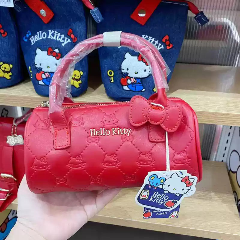 Hello Kitty x MINISO co-brand red bucket bag MINISO loveinstarbucks