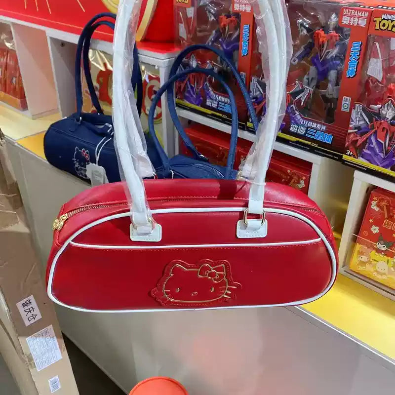 Hello Kitty x MINISO co-brand red retro shoulder bag MINISO loveinstarbucks