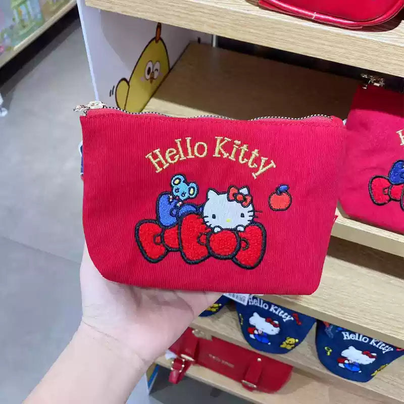 Hello Kitty x MINISO co-brand red simple storage bag MINISO loveinstarbucks