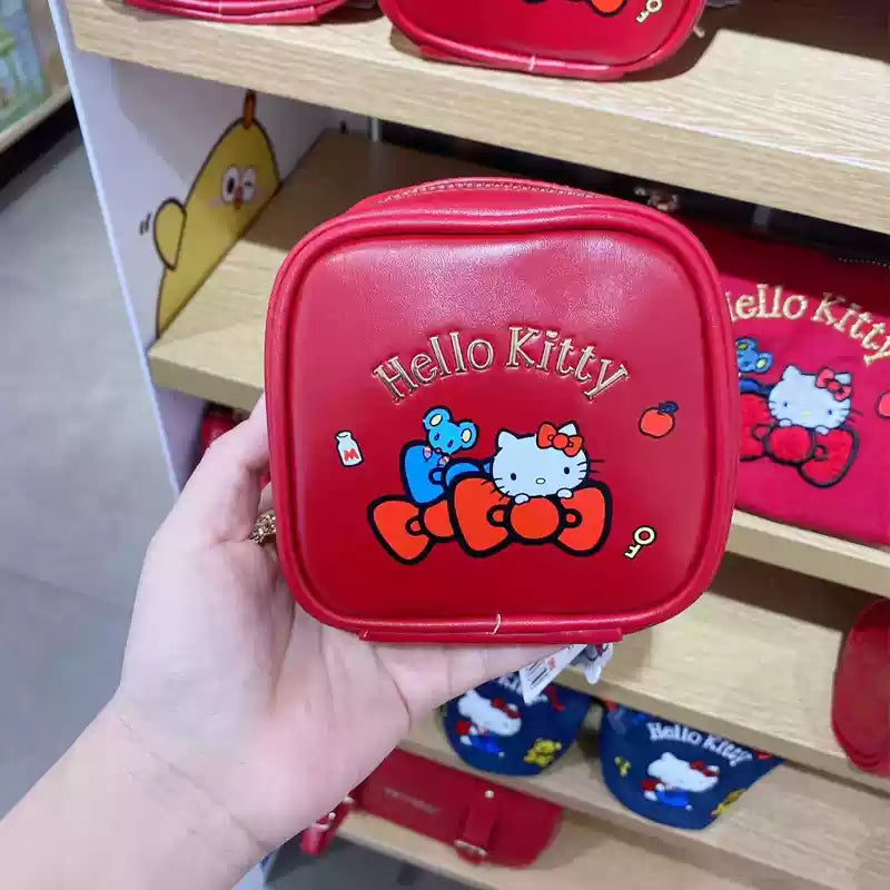 Hello Kitty x MINISO co-brand red storage bag MINISO loveinstarbucks
