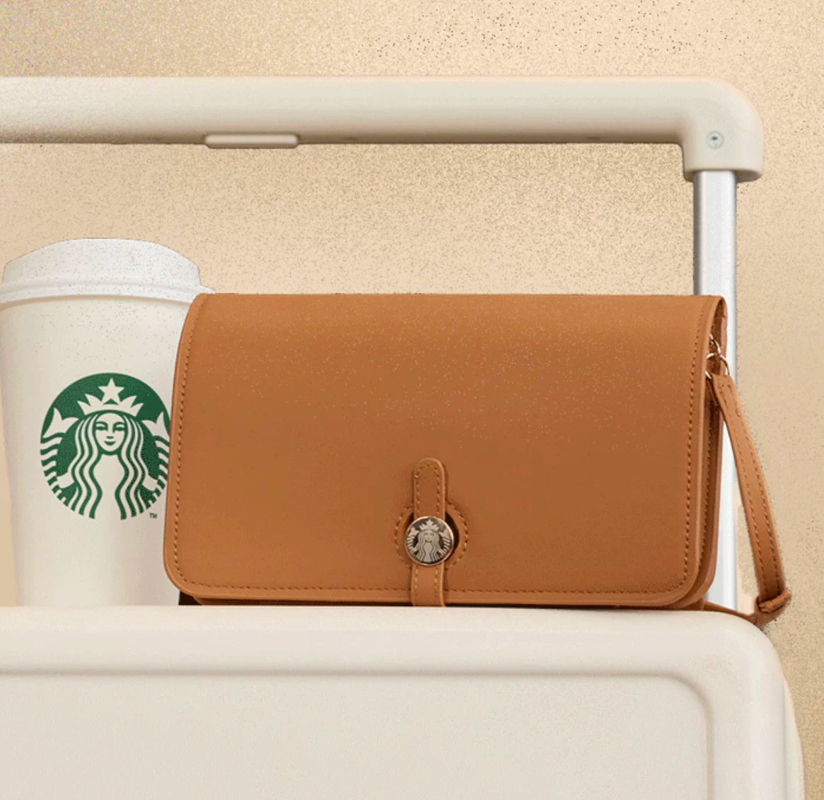 Starbucks China 2026 Go Green Initiative Series 3-in-1 Passport Bag
