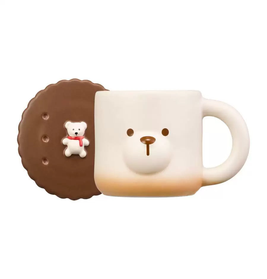 Starbucks Korea 2026 Christmas First Series Brown Bear Mug 355ml 12.00oz