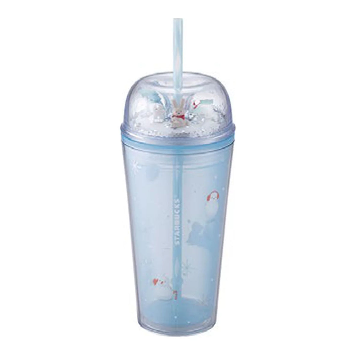 Starbucks Asia 2026 Christmas Series Festive Gathering Scene TOGO Cold Cup 473ml 15.99oz