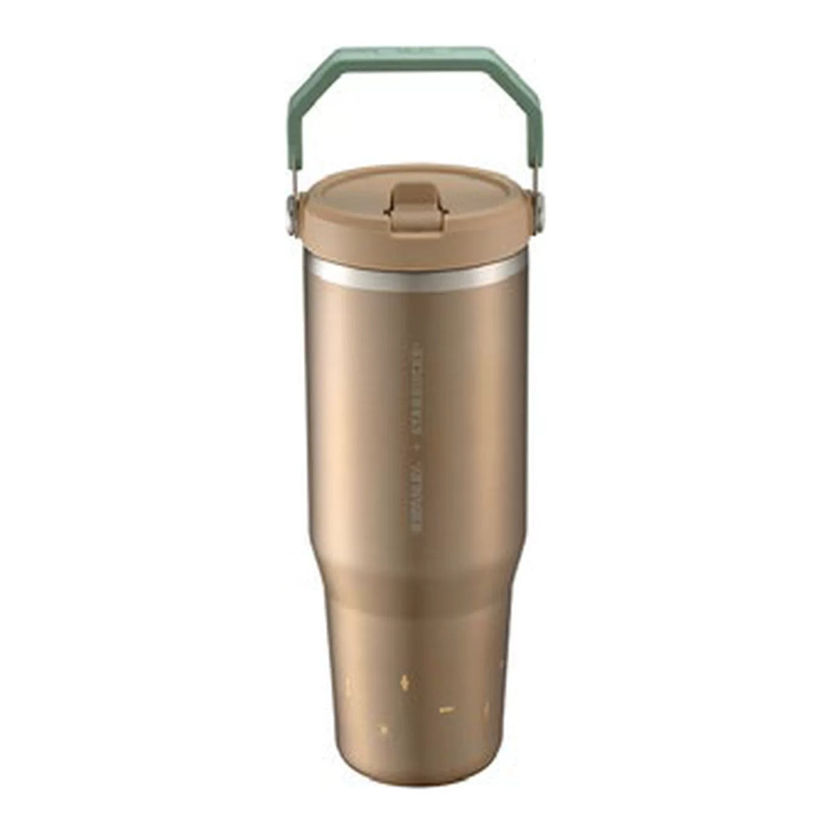 Starbucks Asia 2026 Christmas Series STANLEY Liquid Gold 30oz Stainless Steel Straw Tumbler 887ml 29.99oz