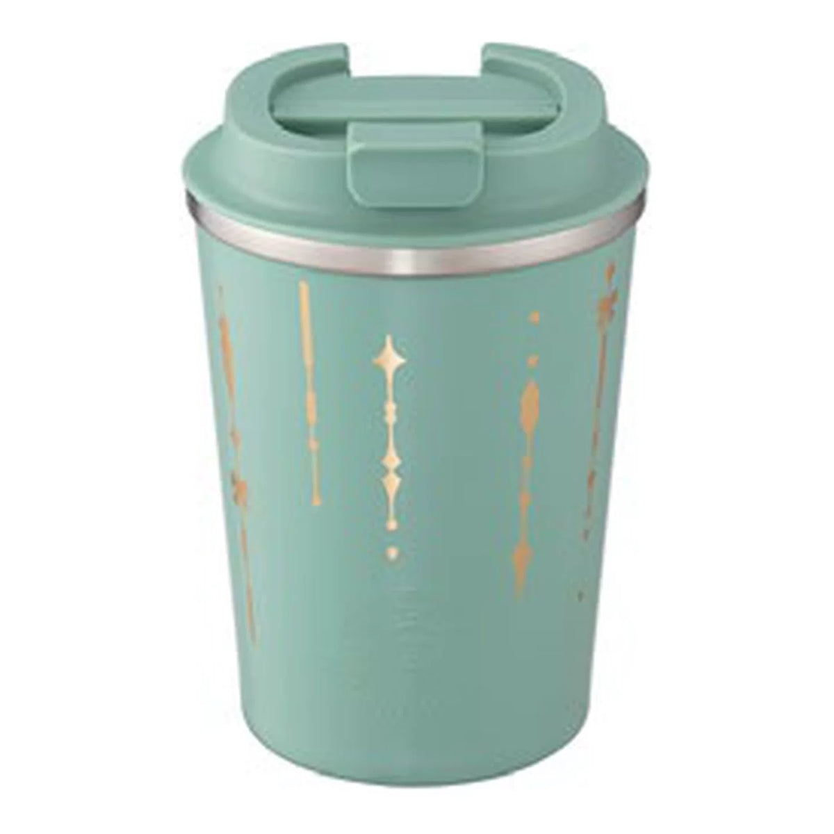 Starbucks Asia 2026 Christmas Series Misty Green and Radiant Gold Stainless Steel Tumbler 355ml 12.00oz