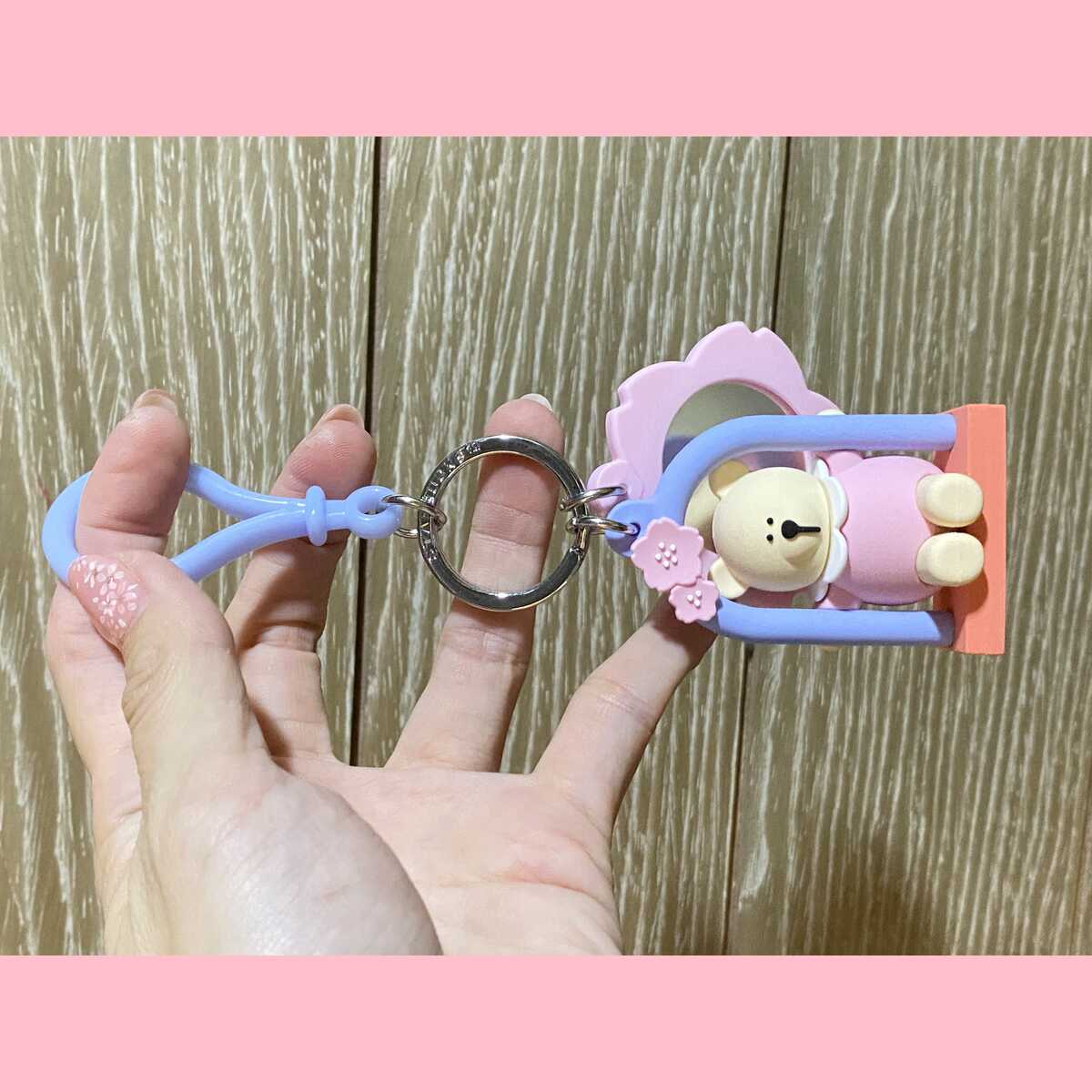 Starbucks Taiwan 2024 Sakura series keychain loveinstarbucks loveinstarbucks