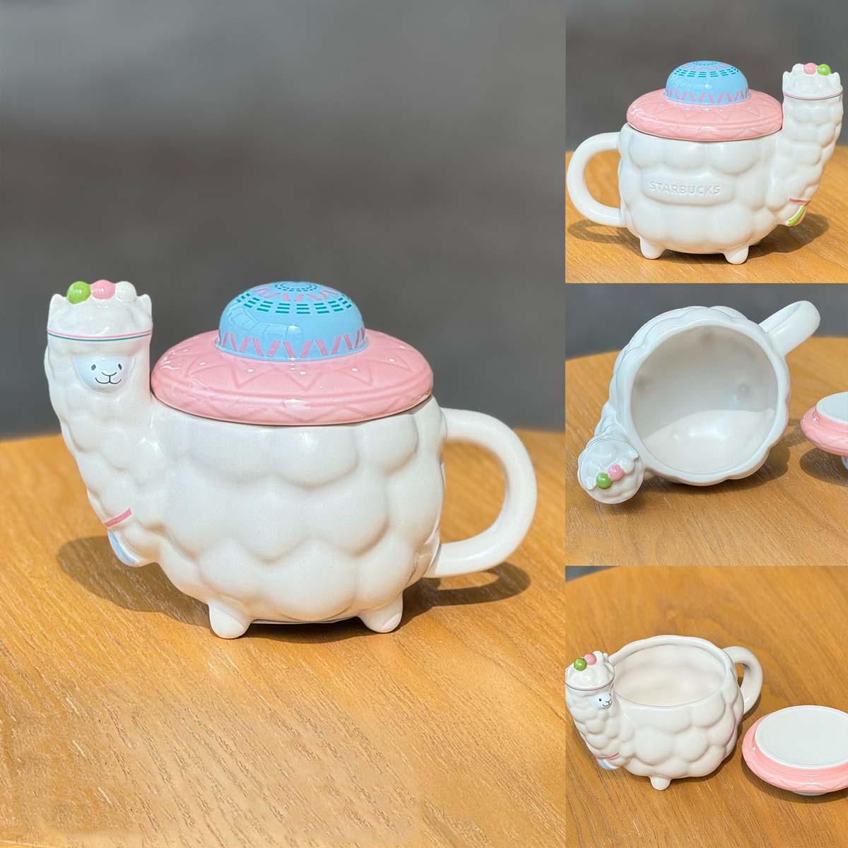 Starbucks China 2024 Alpaca series Alpaca shaped mug 296ml loveinstarbucks  loveinstarbucks