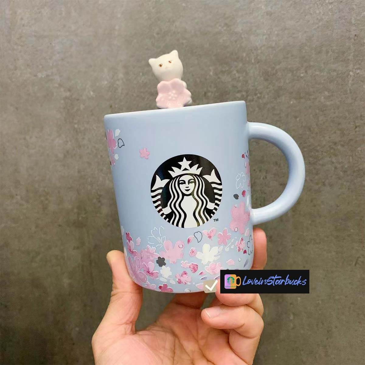 Starbucks Hong Kong and Macao 2024 Sakura series mug 355ml with