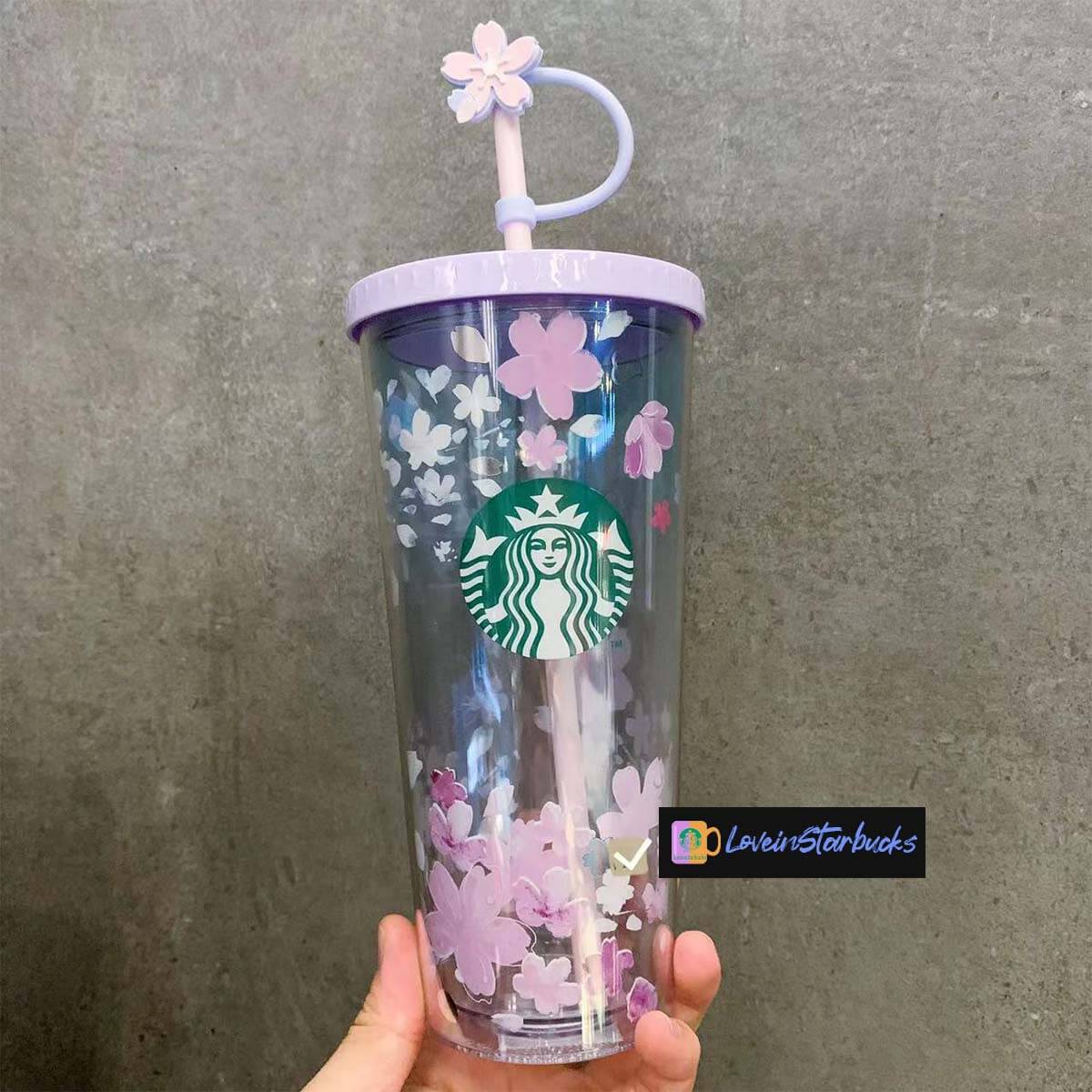 Starbucks Hong Kong and Macao 2024 Sakura series plastic cup 650ml loveinstarbucks loveinstarbucks