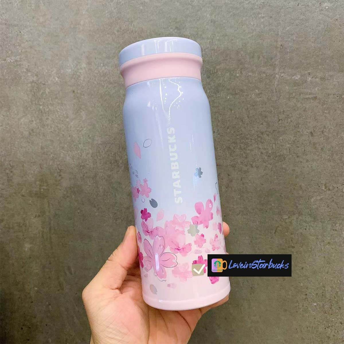 Starbucks Hong Kong and Macao 2024 Sakura series Stainless steel cup 473ml loveinstarbucks loveinstarbucks