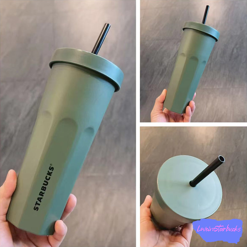 Starbucks China 2024 new core series Flocked Travel cup 458ML Starbucks loveinstarbucks