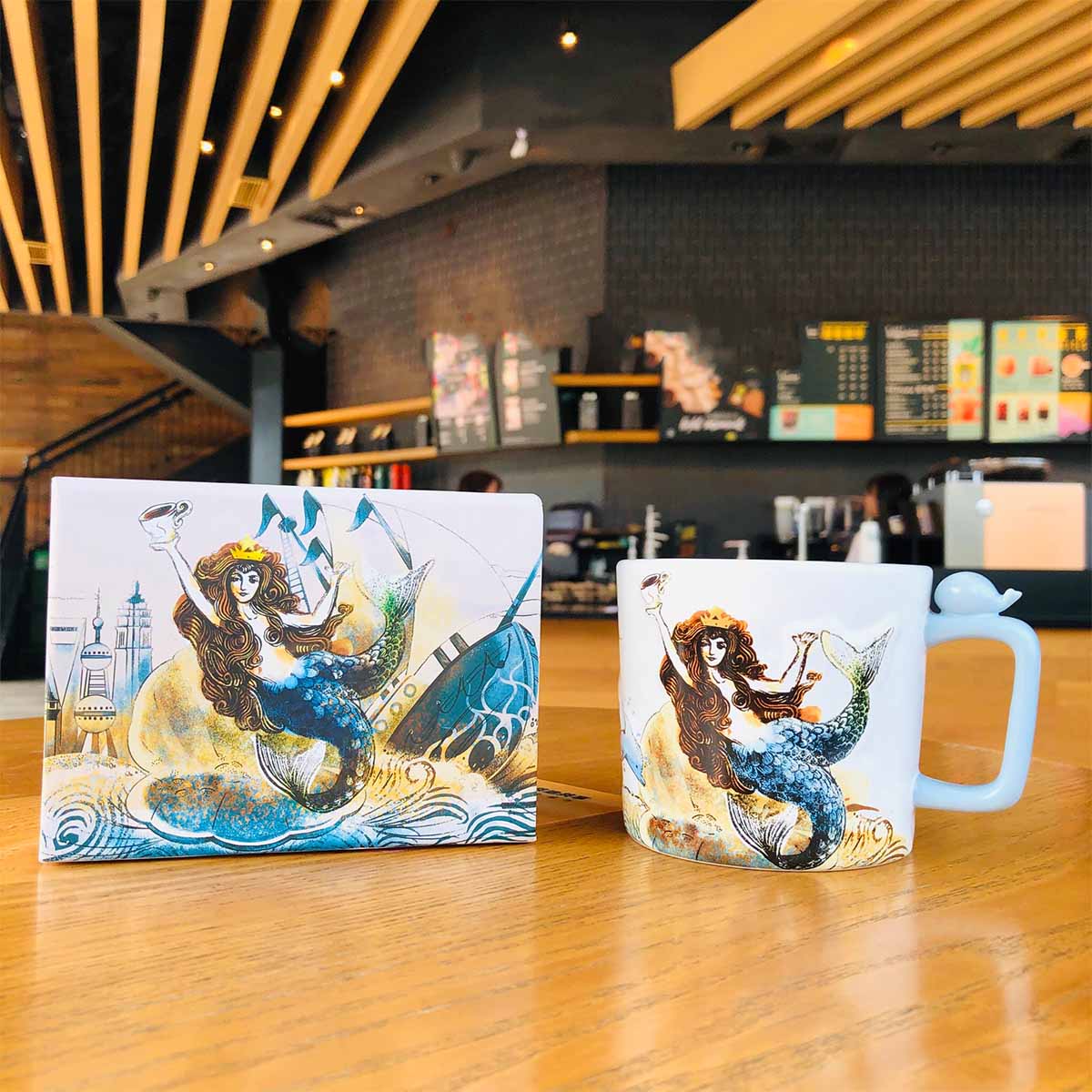 Starbucks China Siren embossed mug 355ml loveinstarbucks loveinstarbucks