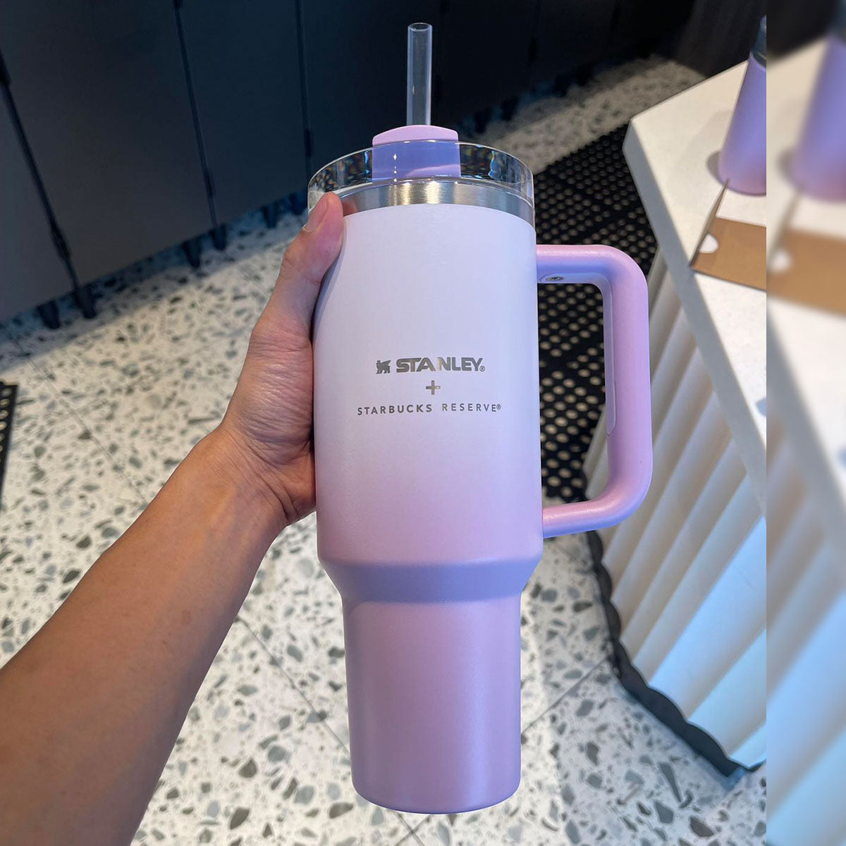 Starbucks Reserve Stanley co-brand Ombre Purple Cup 40oz Starbucks