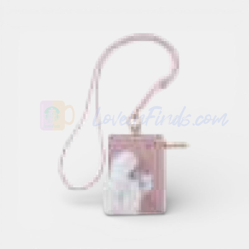 Starbucks Taiwan 2026 Sakura series Cat ID Card Holder