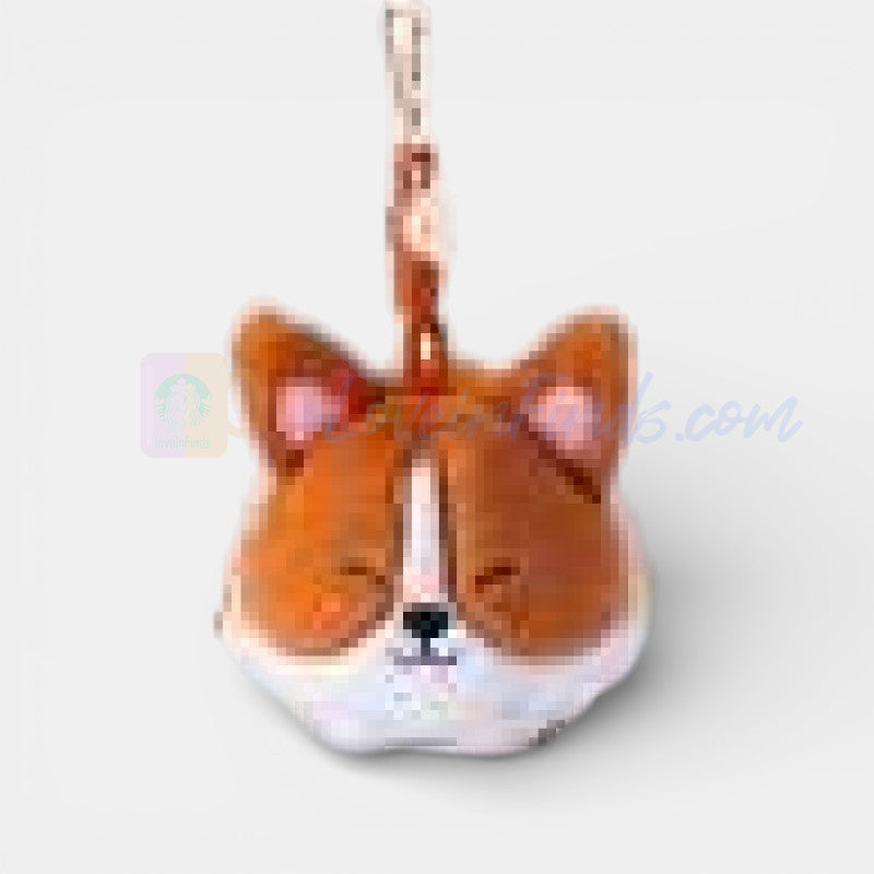 Starbucks Taiwan 2026 Sakura series Corgi coin purse