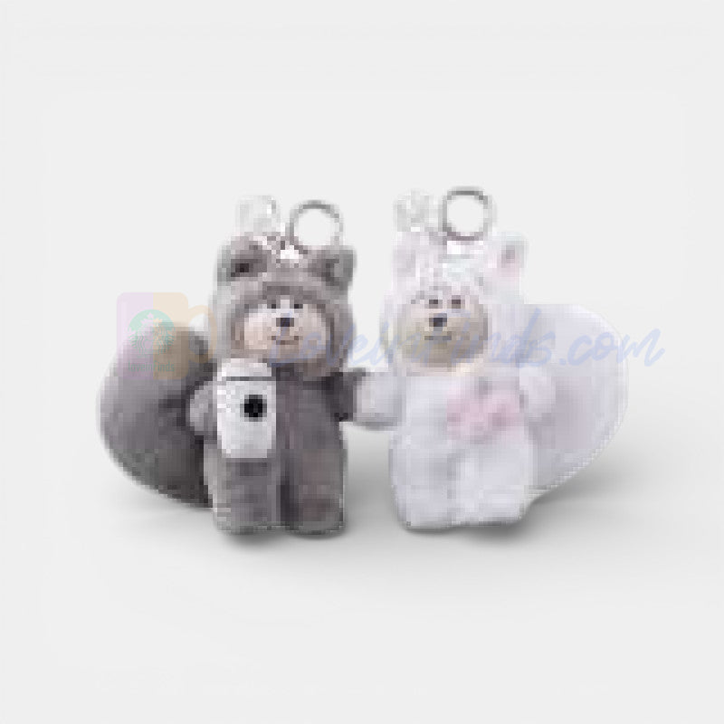Starbucks Taiwan 2026 Sakura series MINI Bearista Bear keychain set