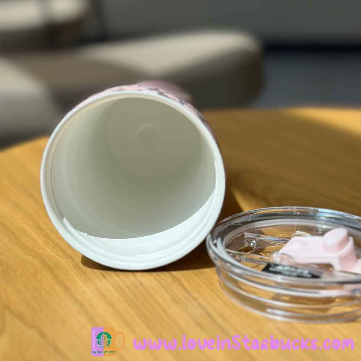 Starbucks Tumbler 2023 Reserve Artist Collection Limited Edition Cool Black and Pink Sakura SS cup Starbucks loveinstarbucks