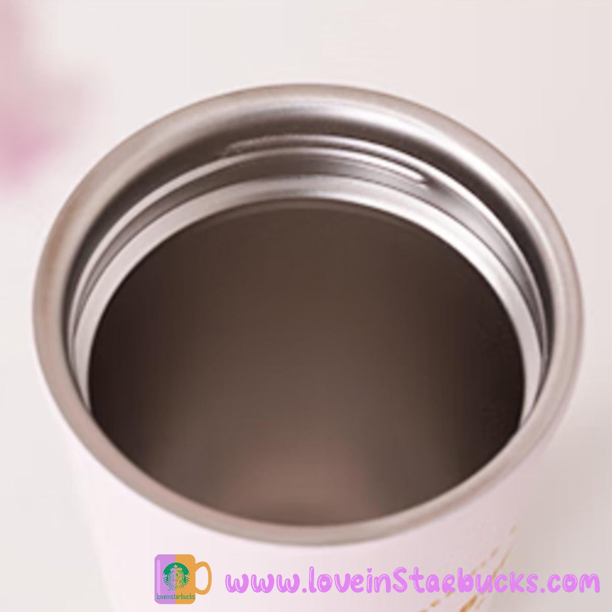 Starbucks China 2023 Spring Cute Rabbit Pink stainless steel insulation cup with bag 13oz Starbucks loveinstarbucks