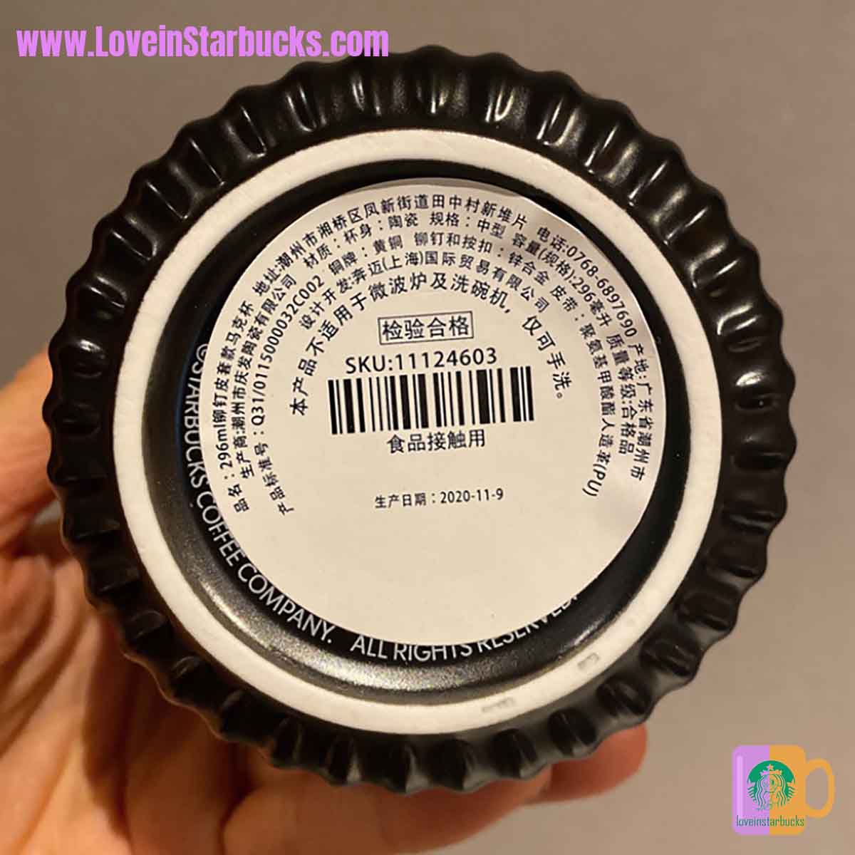 Starbucks tumblers China 2020 Xmas Rivet mug 296ml Starbucks loveinstarbucks