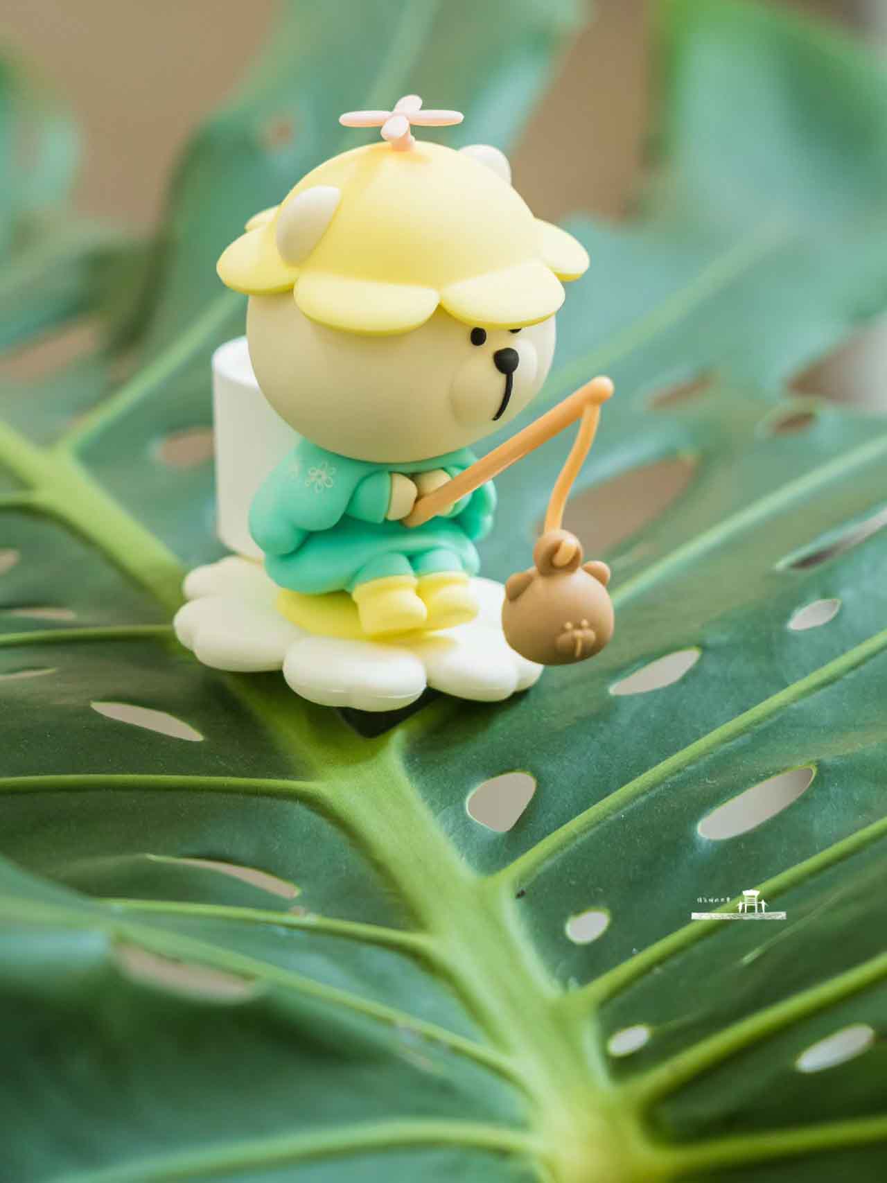Starbucks China 2023 Spring flower- Kite ,fisherman ,Sakura bear ornament bear doll Starbucks loveinstarbucks