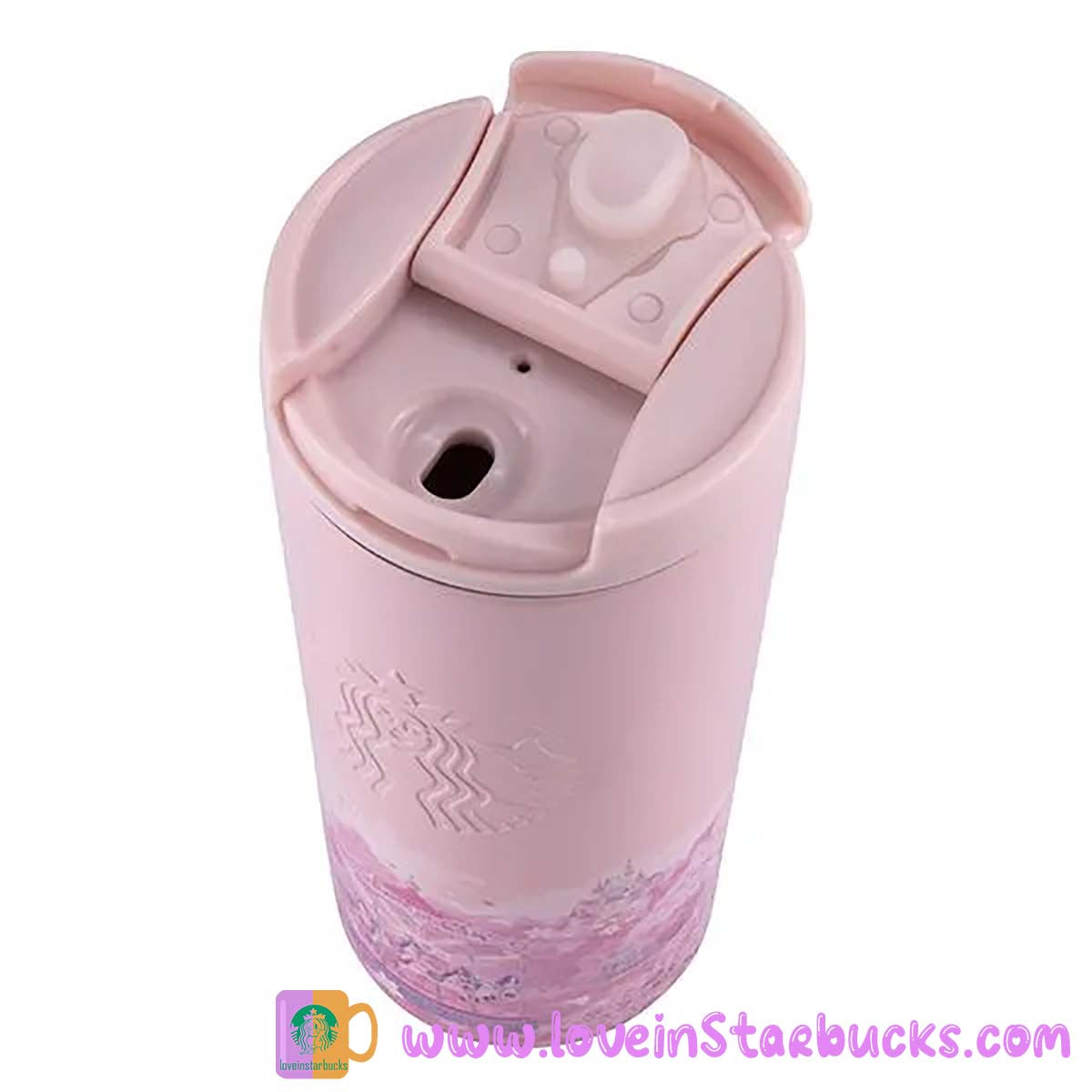 Starbucks Asia 2023 Sakura series - Cherry blossoms CAROUSEL cup 12oz tumbler Starbucks loveinstarbucks
