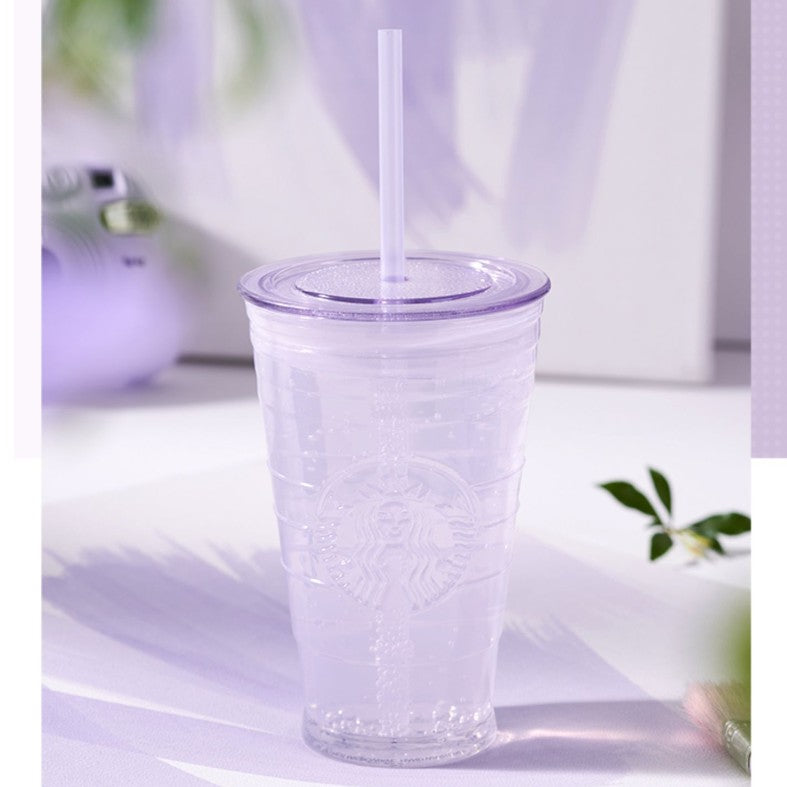 Starbucks tumbler China 2023 mystic purple series purple Classic Glass siren straw cold glass 16oz Starbucks loveinstarbucks
