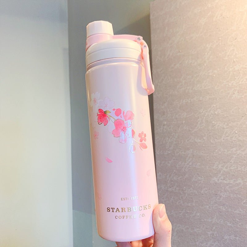 Starbucks 2022 China sakura Stainless Steel Drink Cup 620ml Starbucks loveinstarbucks