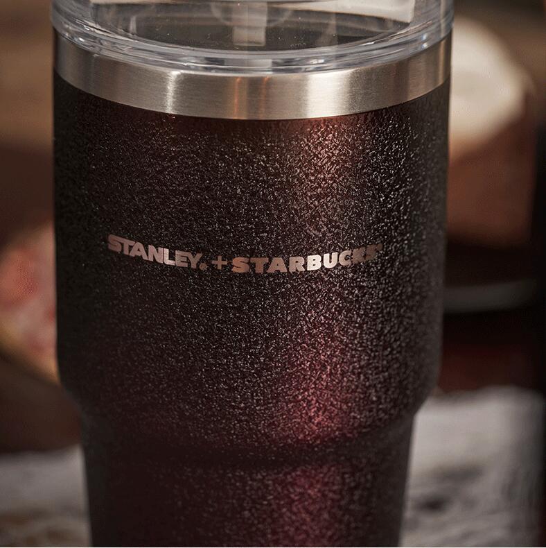 Starbucks China 2021 Halloween Stanley Dark Night Stainless Steel Straw Cup 20oz Starbucks loveinstarbucks