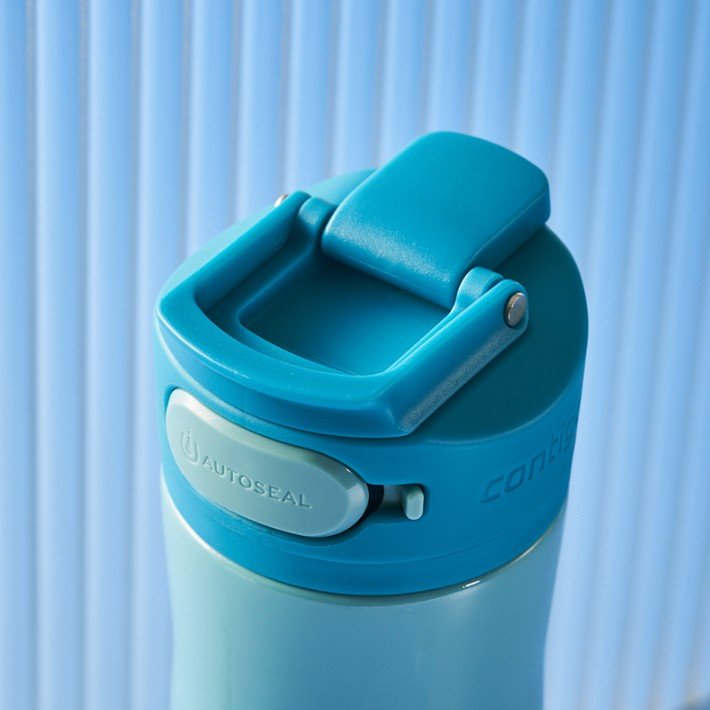 Starbucks China 2022 Christmas x1 blue green series - Contigo gradient blue SS cup 24oz Starbucks loveinstarbucks